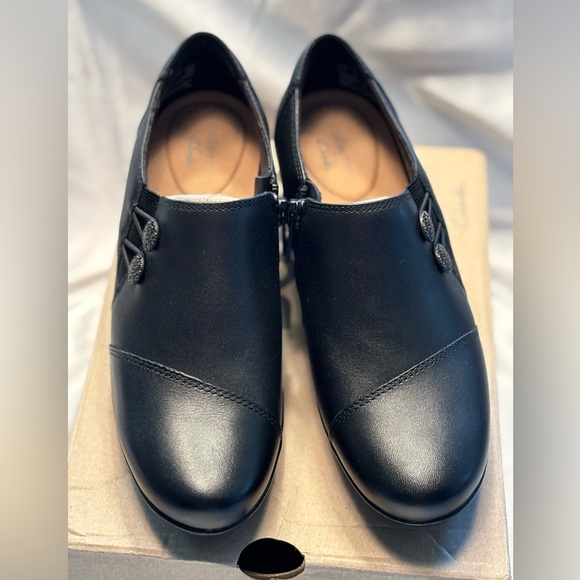 Clarks Women’s Emslie Warren Leather Ankle Boots size 5.5 New In Box - Picture 4 of 11